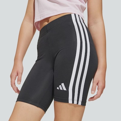 Bermuda adidas Essentials Biker 3S Infantil - Foto 5