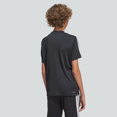 Camiseta adidas Train Essentials 3S Infantil - Foto 2