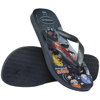 Chinelo Havaianas Top Naruto Masculino - Foto 4