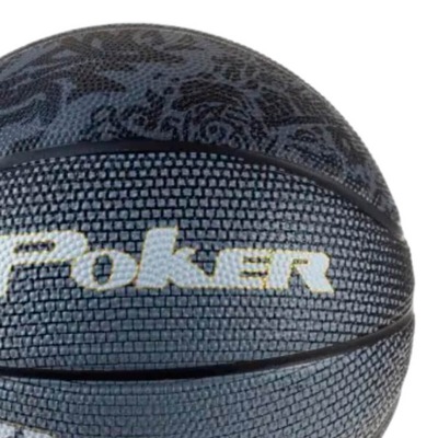 Bola de Basquete Poker Outdoor Grafite N°7 - Foto 2