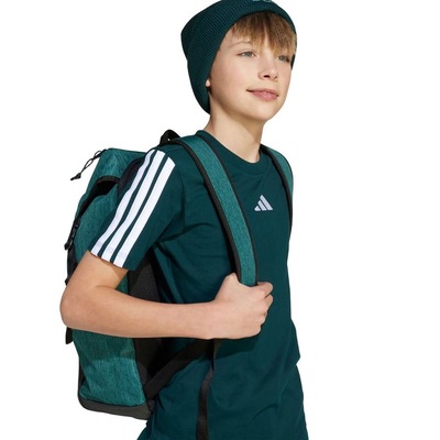Camiseta Infantil adidas Essentials 3 Stripes - Foto 6