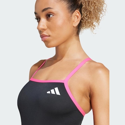 Maiô Feminino Adidas Alças Finas Costas V - Foto 5