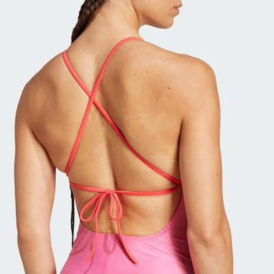 Maiô Feminino Adidas Colorblock X-Back Acolchoado - Foto 6