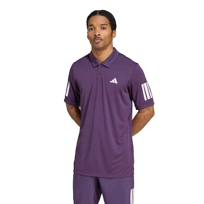 Camisa Polo Masculina Adidas Club Tennis Três Listras - Foto 1