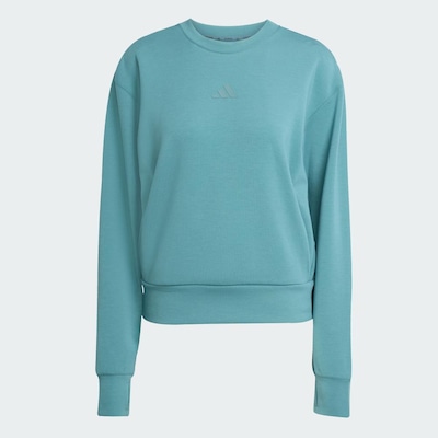Blusão de Moletom Gola Careca Feminino Adidas Designed-for-Training Warm-Up - Foto 2