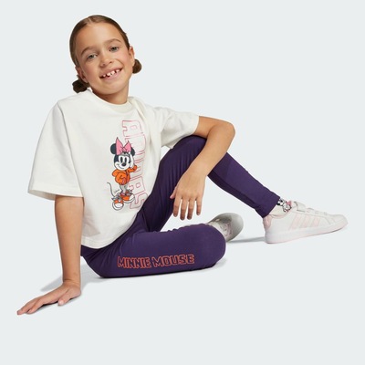 Calça Legging Infantil adidas Disney Minnie Mouse - Foto 6