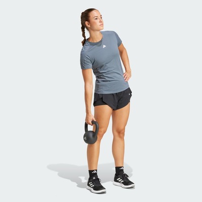 Camiseta Feminina adidas Gola Careca AEROREADY Train Essentials Minimal Branding - Foto 4