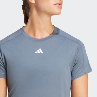 Camiseta Feminina adidas Gola Careca AEROREADY Train Essentials Minimal Branding - Foto 6