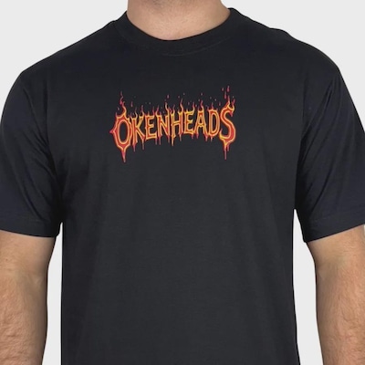 Camiseta Okenheads Basica Silk Picho Masculina - Foto 3