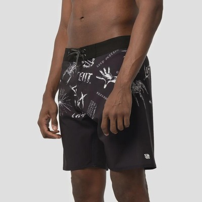 Bermuda Lost Black Masculina - Foto 3