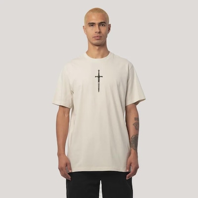 Camiseta MCD Cavaleiro Guerra Espada Masculina - Foto 1