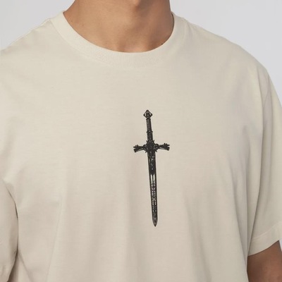 Camiseta MCD Cavaleiro Guerra Espada Masculina - Foto 4
