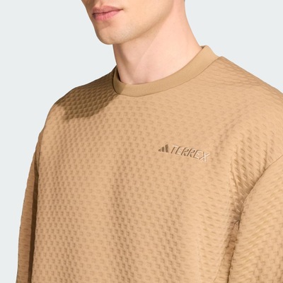 Blusão de Moletom Masculino Adidas Crewneck Terrex Xploric - Foto 6