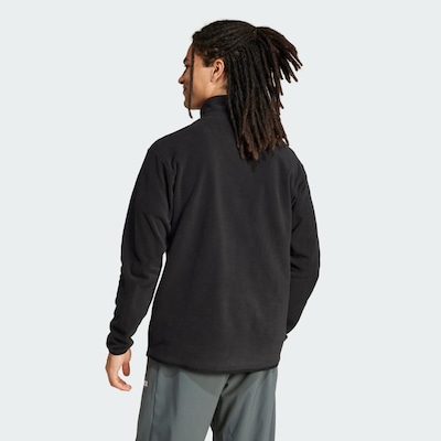 Jaqueta Masculina Adidas Fleece 1/2 Zíper Multi Essentials - Foto 3