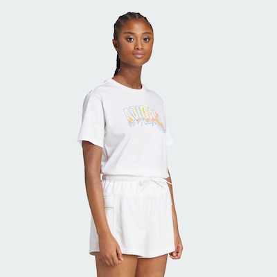 Camiseta Feminina Adidas Estampada - Foto 4