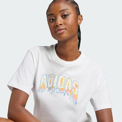 Camiseta Feminina Adidas Estampada - Foto 5
