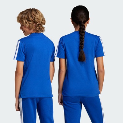 Camiseta Infantil Adidas Seasonal Essentials Tiberio Três Listras - Foto 6