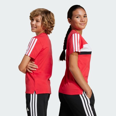 Camiseta Infantil Adidas Seasonal Essentials Tiberio Três Listras - Foto 6