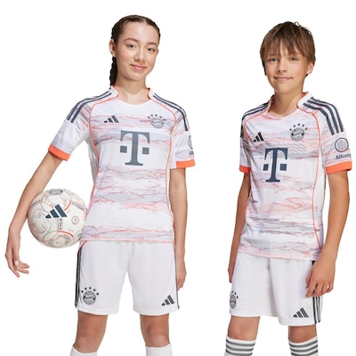 Camisa 2 FC Bayern Infantil 25/26 Adidas - Foto 1