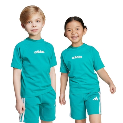 Camiseta Infantil Adidas Essentials - Foto 1