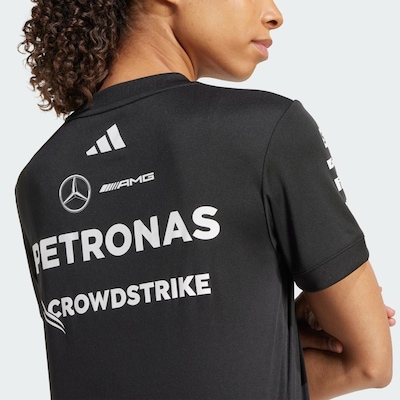 Camiseta Feminina adidas Mercedes AMG Petronas Formula One Team Black Driver - Foto 6