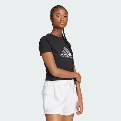 Camiseta Feminina Adidas Camuflada Estampada - Foto 4
