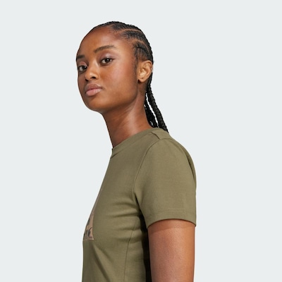 Camiseta Feminina Adidas Camuflada Estampada - Foto 6