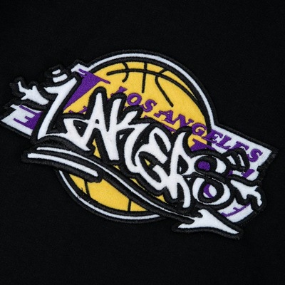 Blusão de Moletom Masculino New Era NBA Los Angeles Lakers All Street - Foto 3