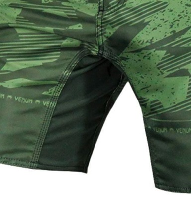 Bermuda Venum Fightshort Camo Warrior Military Masculina - Foto 4