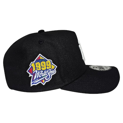 Boné Unissex New Era 9FORTY A-Frame New York Yankees 99WS Aba Curva - Foto 3
