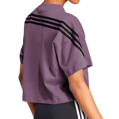 Camiseta adidas Future Icons 3-Stripes Feminina - Foto 2