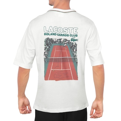 Camiseta Lacoste Edição Roland Garros Masculina - Foto 3