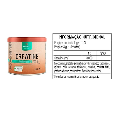 Creatine 300g Nutrify - Foto 2