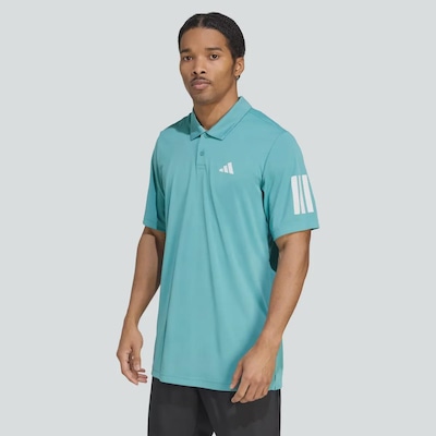 Camisa Polo adidas Club 3 Listras Tennis Masculina - Foto 5