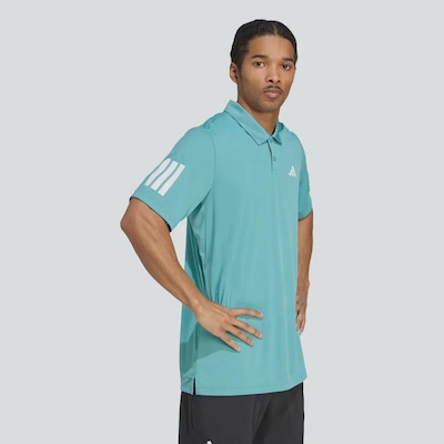 Camisa Polo adidas Club 3 Listras Tennis Masculina - Foto 6