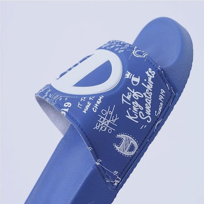 Chinelo Slide Masculino Champion Slide Nuvem Hydro - Foto 4