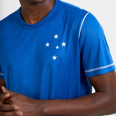 Camisa do Cruzeiro Braziline Basic Ser Masculina - Foto 4