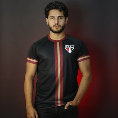 Camisa do São Paulo SPR Tricolor Linea Masculina - Foto 2