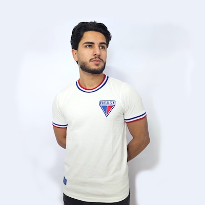 Camisa do Fortaleza Retrô 1974 RetrôMania Masculina - Foto 4