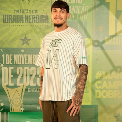 Camiseta do Palmeiras Betel Listras SEP 14 Masculina - Foto 4