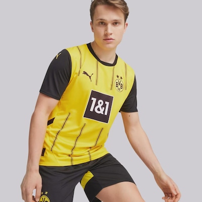 Camisa Borussia Dortmund I 25/26 Puma Torcedor Masculina - Foto 4