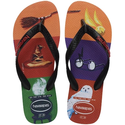 Chinelo Havaianas Harry Potter Fc Unissex - Foto 1