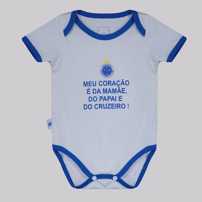Body do Cruzeiro Futfanatics Meu coração Infantil - Foto 1