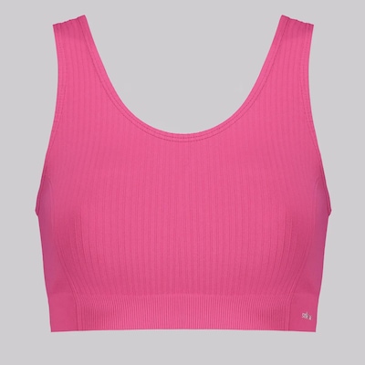 Top Canelado Selene Sem Costura Feminino - Foto 1