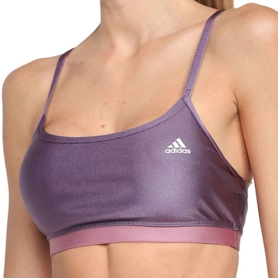 Top Feminino adidas Latin Fit Colorblock - Foto 3
