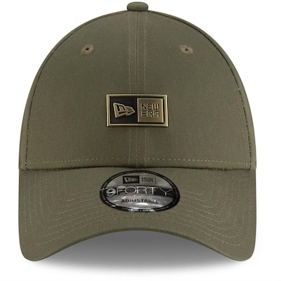 Boné Masculino New Era 940 9FORTY Badge Metallic Logobox - Foto 3