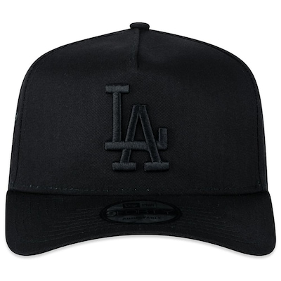 Boné Masculino New Era 940 A-Frame Los Angeles Dodgers Back to Black - Foto 3