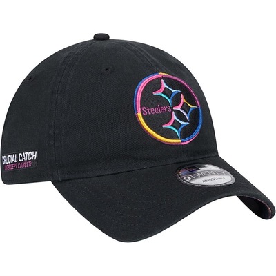 Boné Masculino New Era 920 Pittsburgh Steelers NFL Crucial Catch 24 - Foto 4