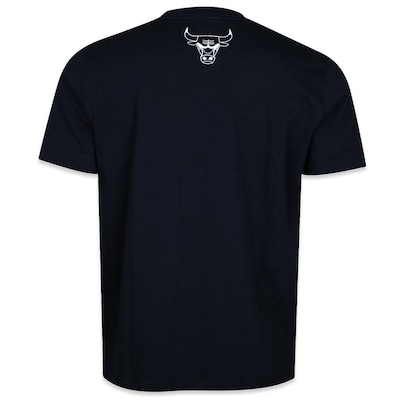 Camiseta Masculina New Era Regular NBA Chicago Bulls Fanpage - Foto 2