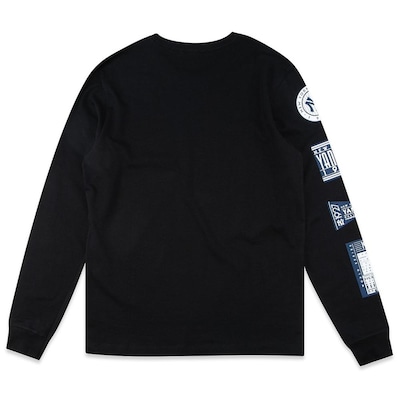 Camiseta Masculina New Era Manga Longa MLB New York Yankees Core - Foto 2